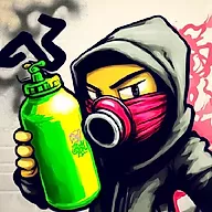 Graffiti Tags spray painting