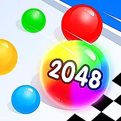 play Ball Merge 2048